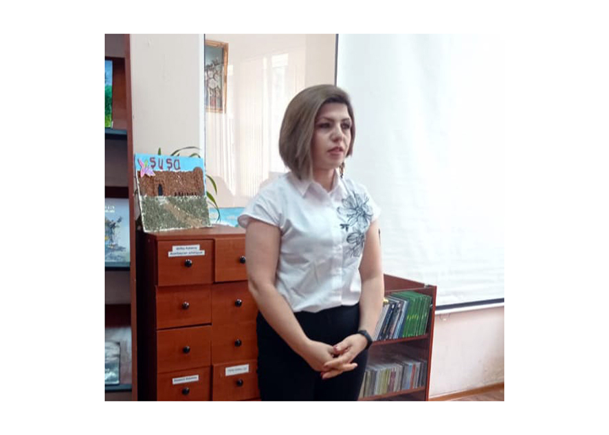 Muzey əməkdaşı "Şuşa ili"nə həsr edilmiş tədbirdə iştirak edib