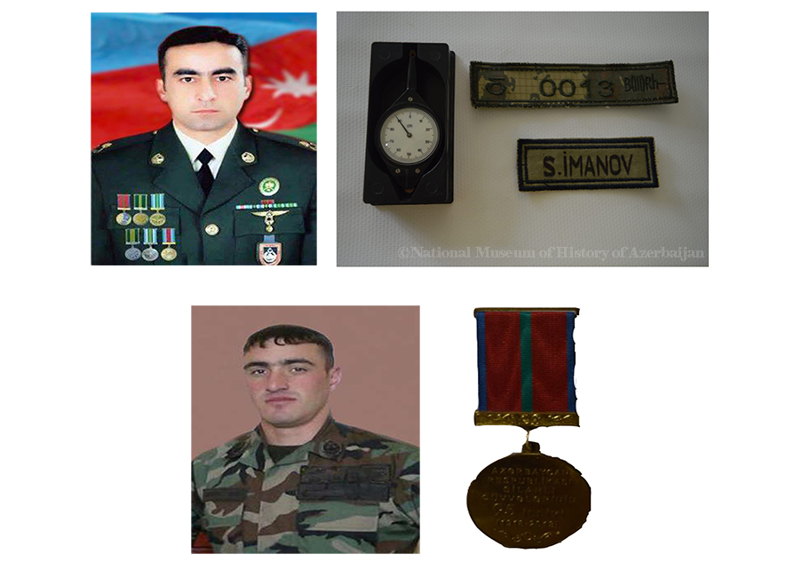 Muzeyə Aprel döyüşləri şəhidlərinin şəxsi əşyaları təqdim olunub