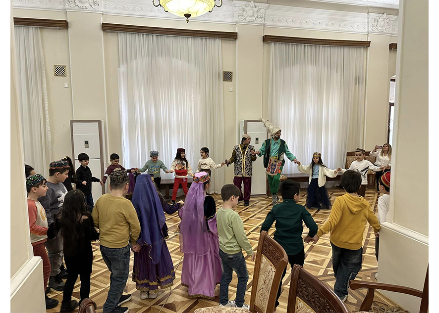 Muzeydə Novruz bayramına həsr olunmuş növbəti tədbir-ustad dərsi keçirilib