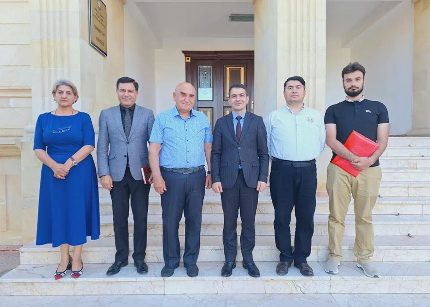 Muzeyin əməkdaşı Naxçıvan Muxtar Respublikasının mədəniyyət nazirinin müavini ilə görüşdə iştirak edib