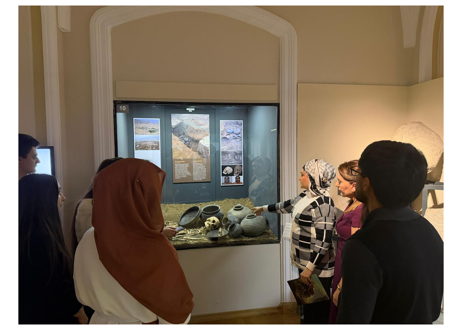 Qərbi Kaspi Universitetinin tələbələri muzeyi ziyarət ediblər