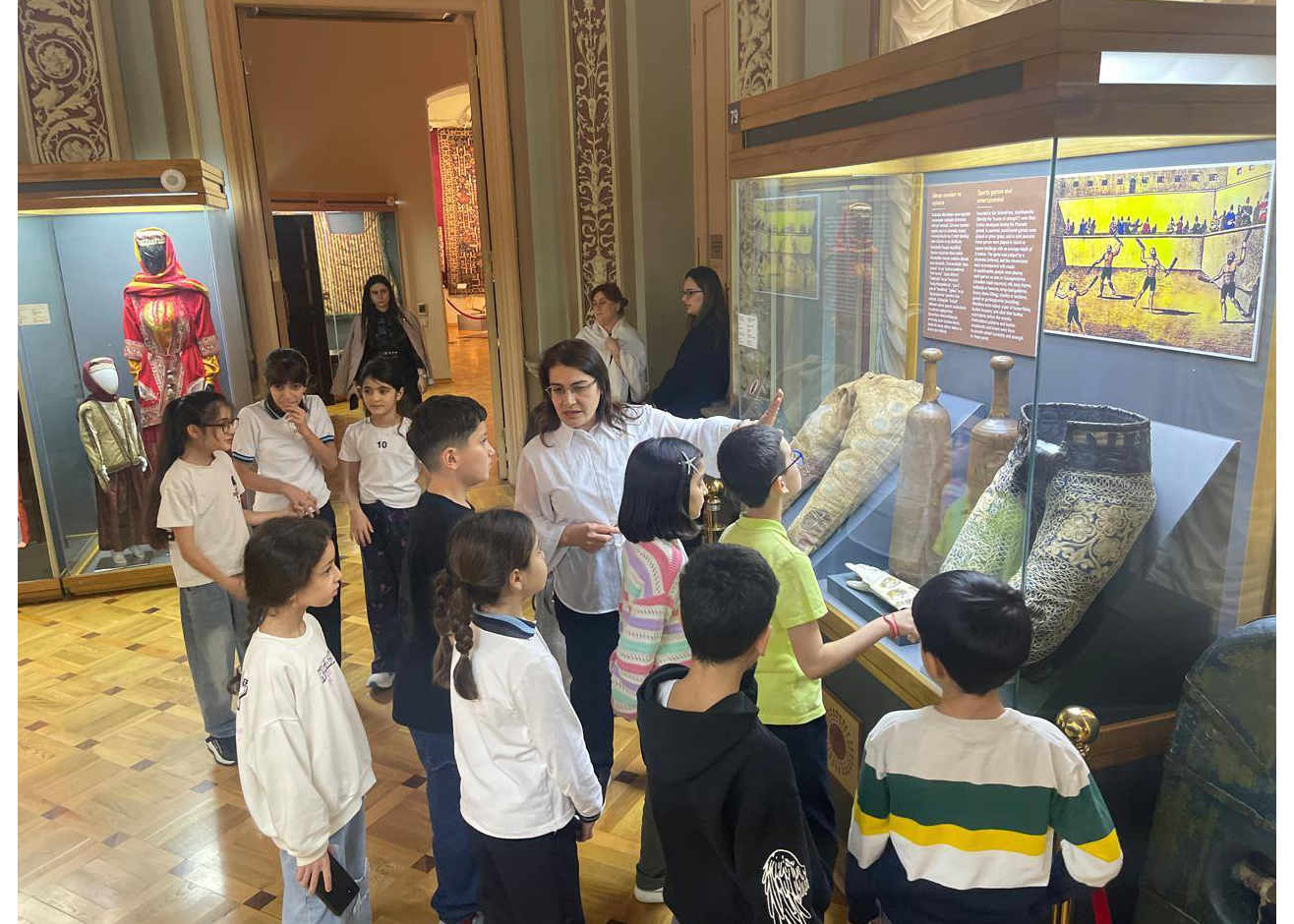 Muzeydə növbəti interaktiv və ustad dərsləri keçirilib