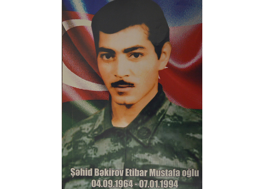 Birinci Qarabağ Müharibəsinin şəhidi Etibar Bəkirovun doğum günüdür