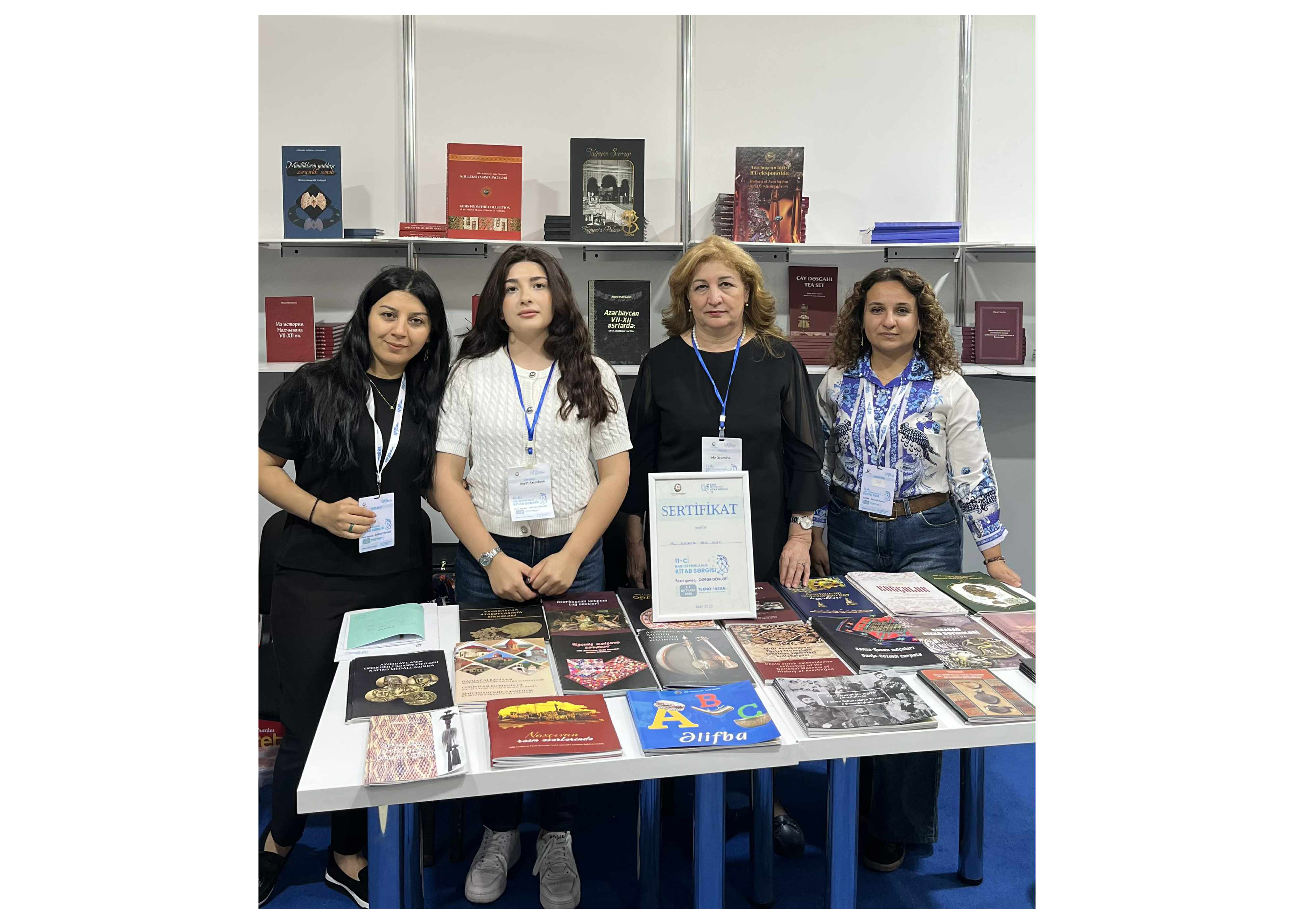 Muzey 11-ci Bakı Beynəlxalq Kitab Sərgisində sertifikatla təltif olunub