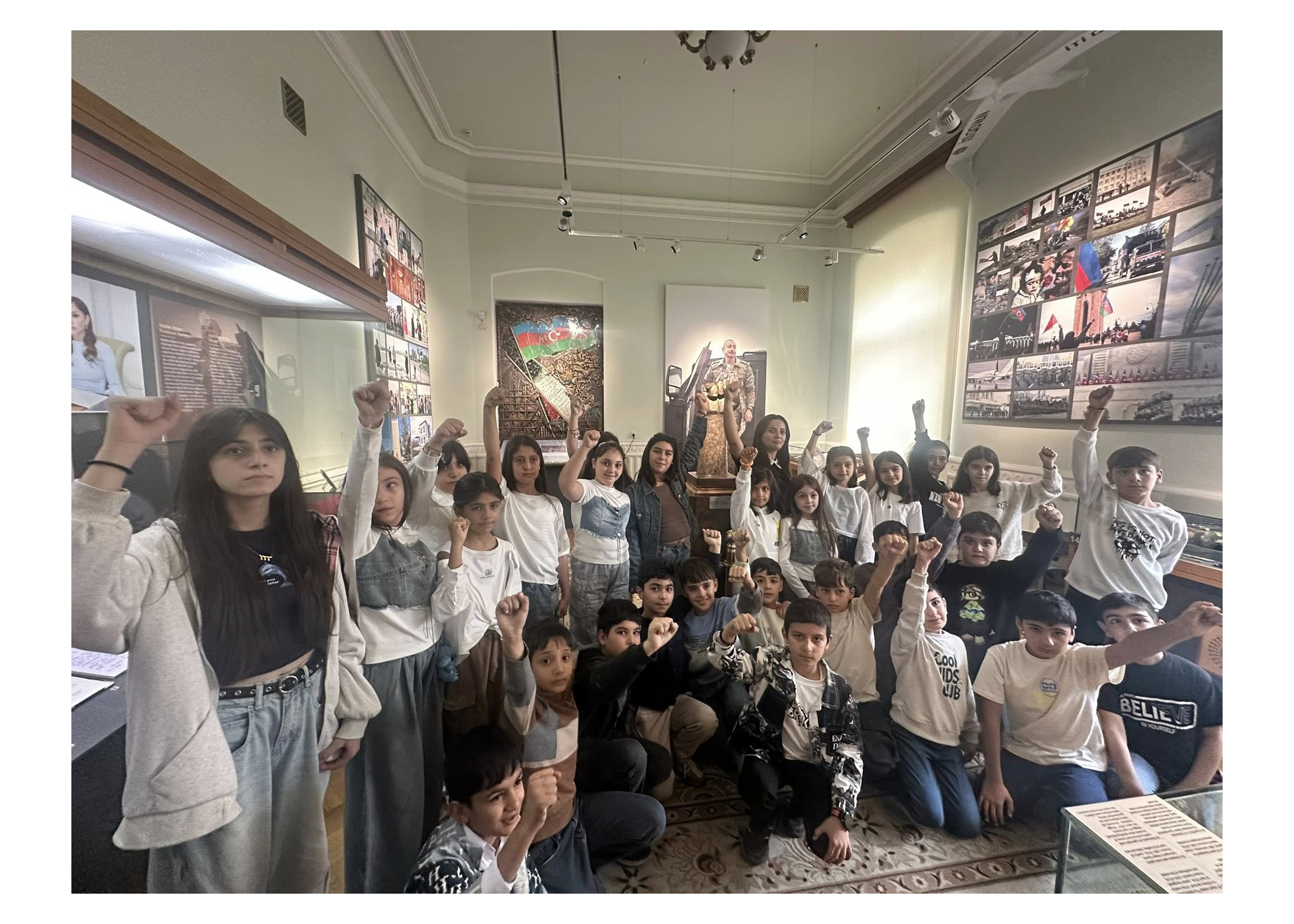 Muzeydə şagirdlər üçün növbəti interaktiv dərslər keçirilib