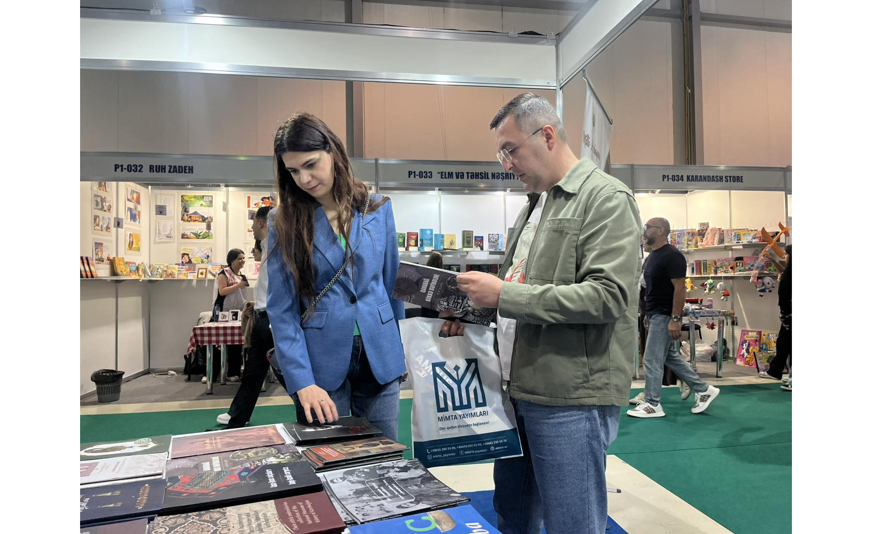 11-ci Bakı Beynəlxalq Kitab sərgisi davam edir