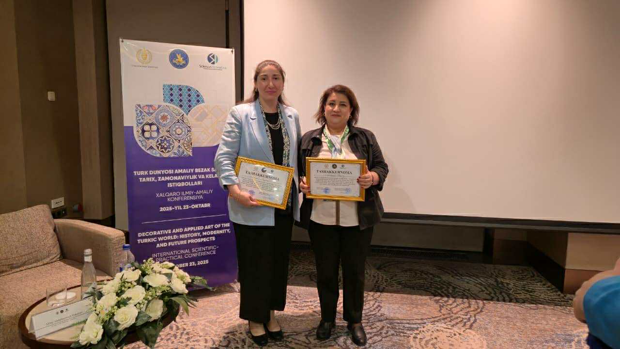 Muzeyin əməkdaşı Özbəkistanın Daşkənd şəhərində keçirilən konfransda iştirak edib