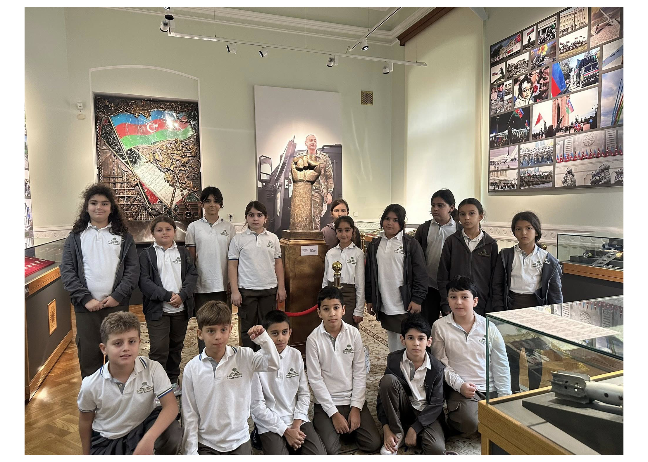 Muzeydə Zəfər Gününə həsr olunmuş interaktiv dərs keçirilib