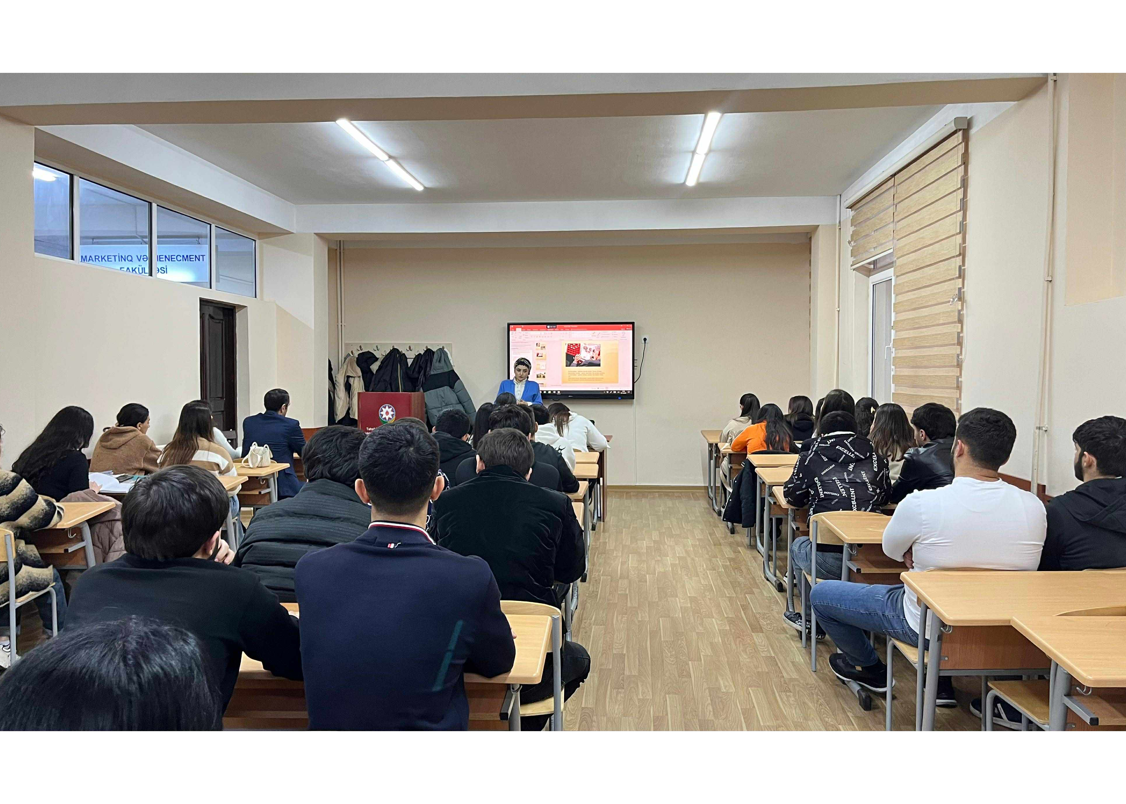 Muzeyin əməkdaşı Azərbaycan Kooperasiya Universitetində mühazirə deyib