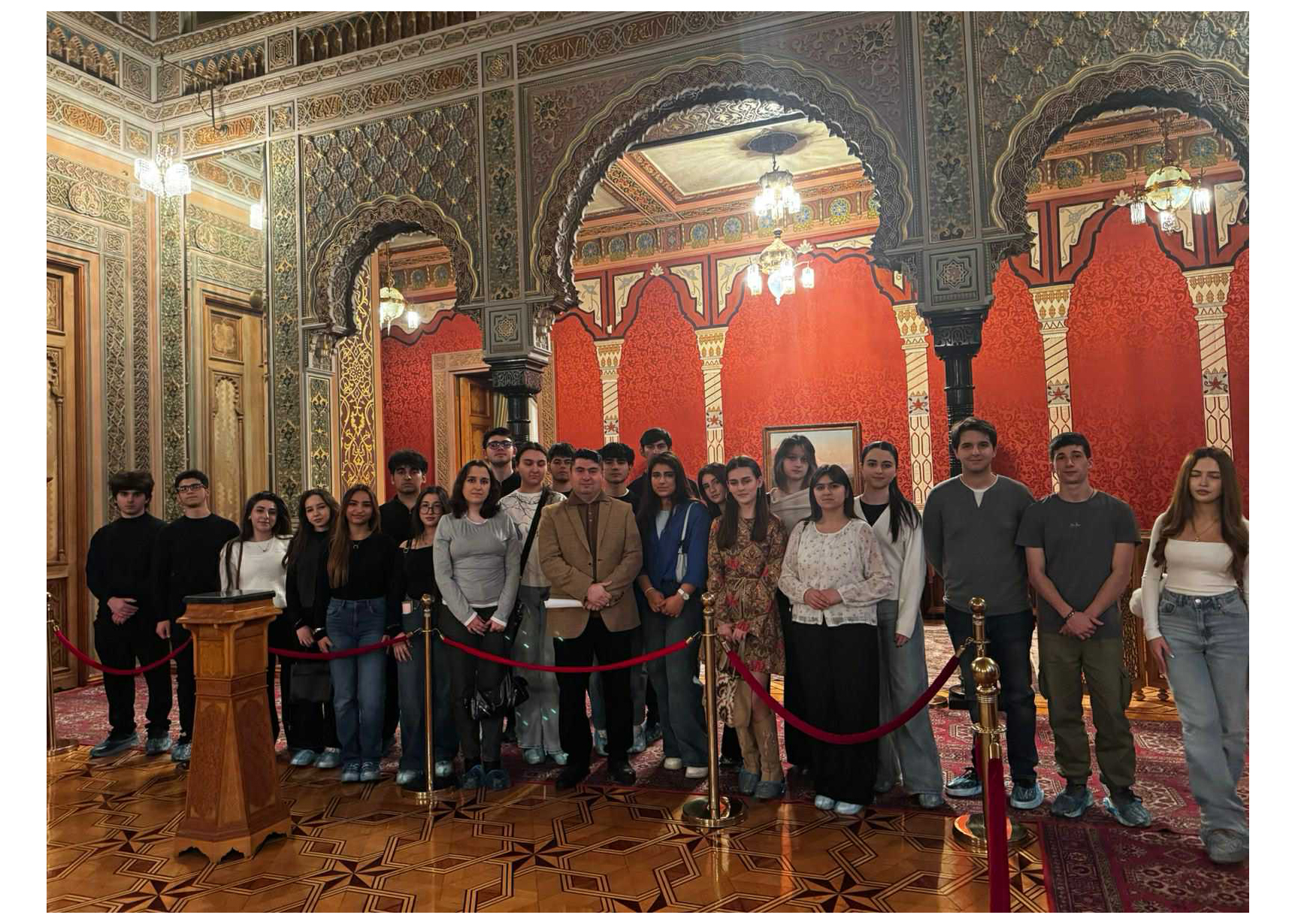 Muzeydə tələbələr üçün mühazirə keçirilib