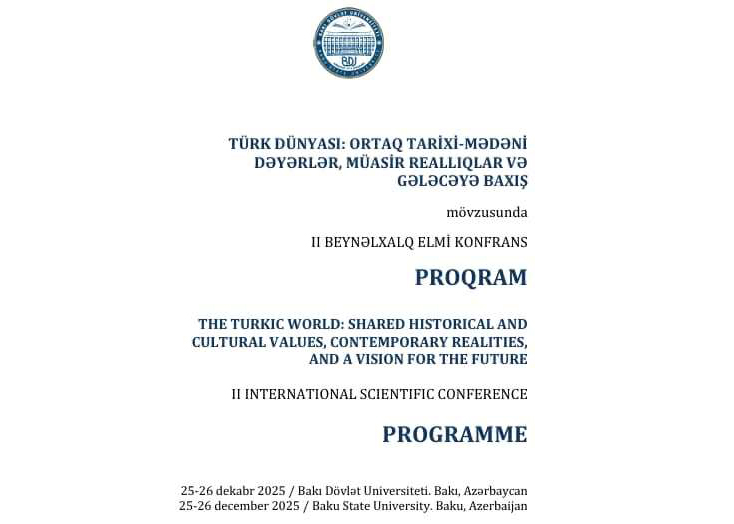 Muzeyin əməkdaşları beynəlxalq elmi konfransda iştirak ediblər