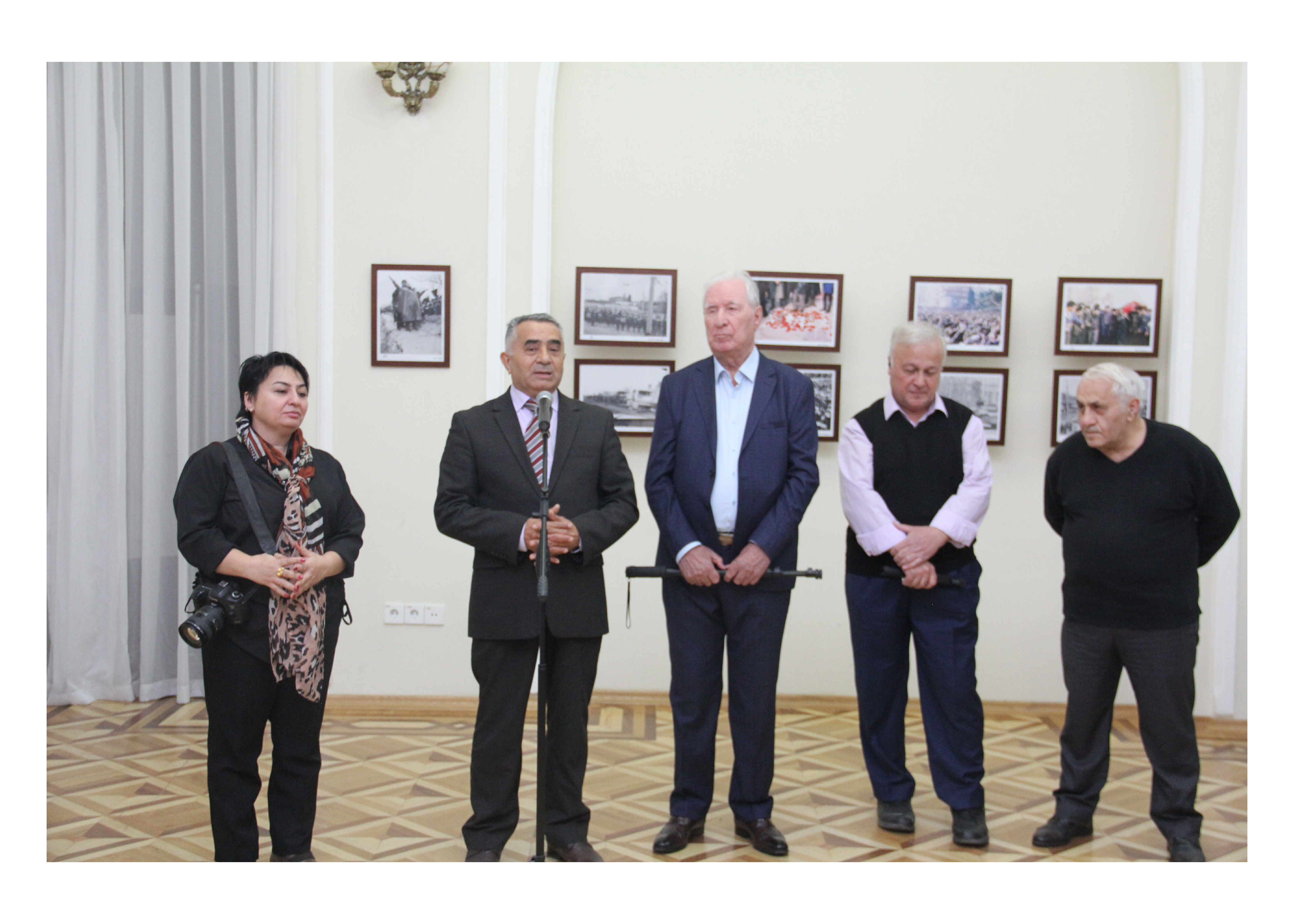 Muzeydə “Faciənin foto yaddaşı” adlı fotosərginin açılış mərasimi keçirilib