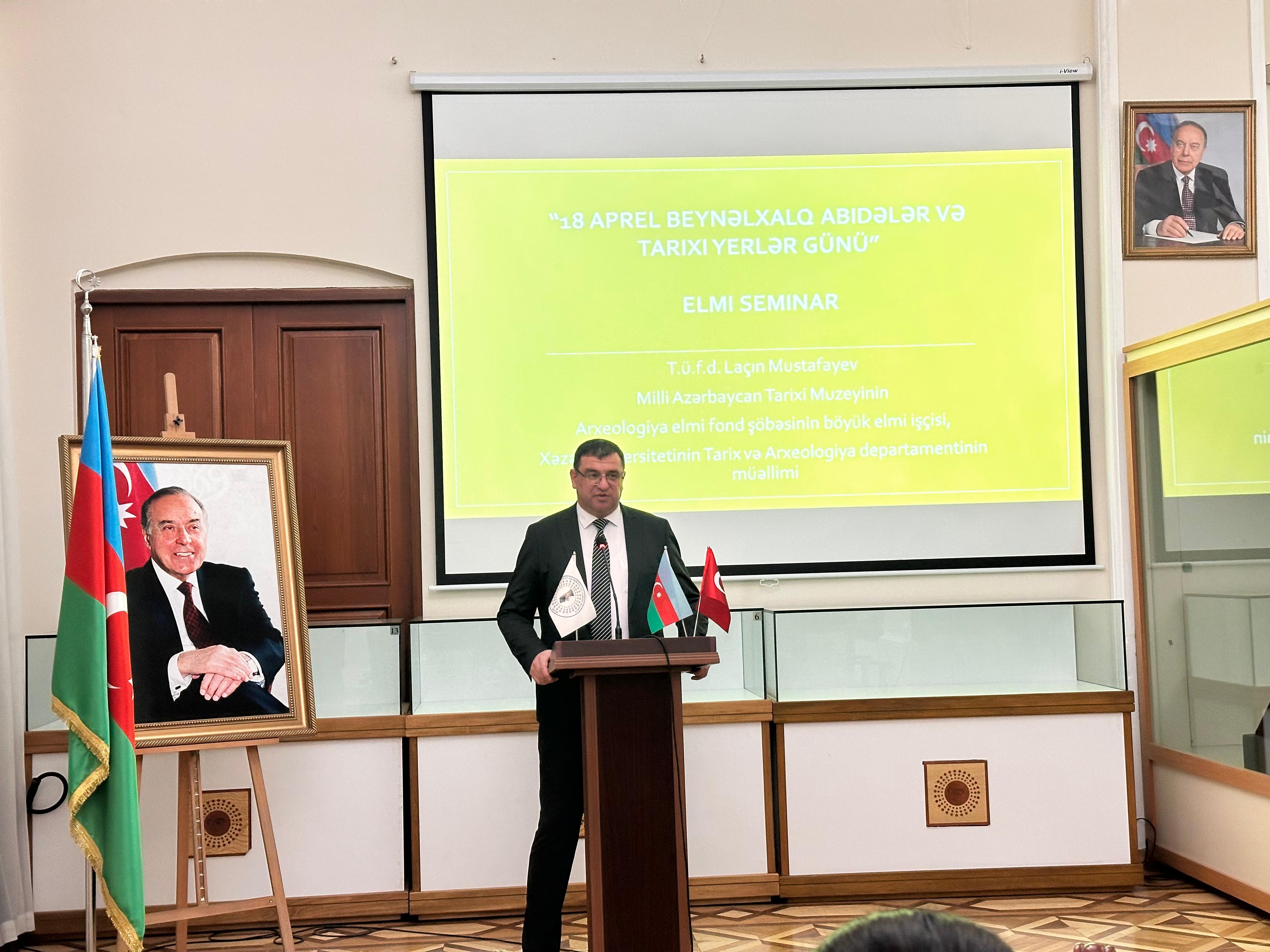 В музее прошел научный семинар, посвященный 18 апреля – Международному дню памятников и исторических мест